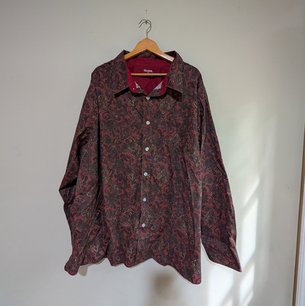 KingSize Mens Button Down